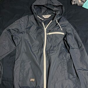 Electric brand full zip rain jacket size small